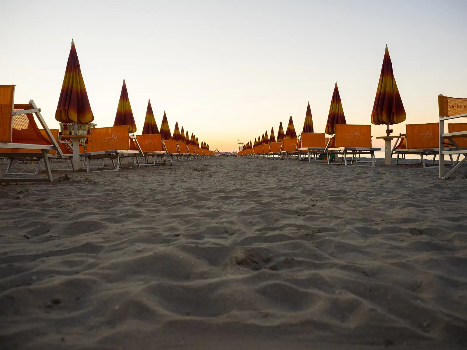 La spiaggia — Hotel La Dolce Vita Rimini